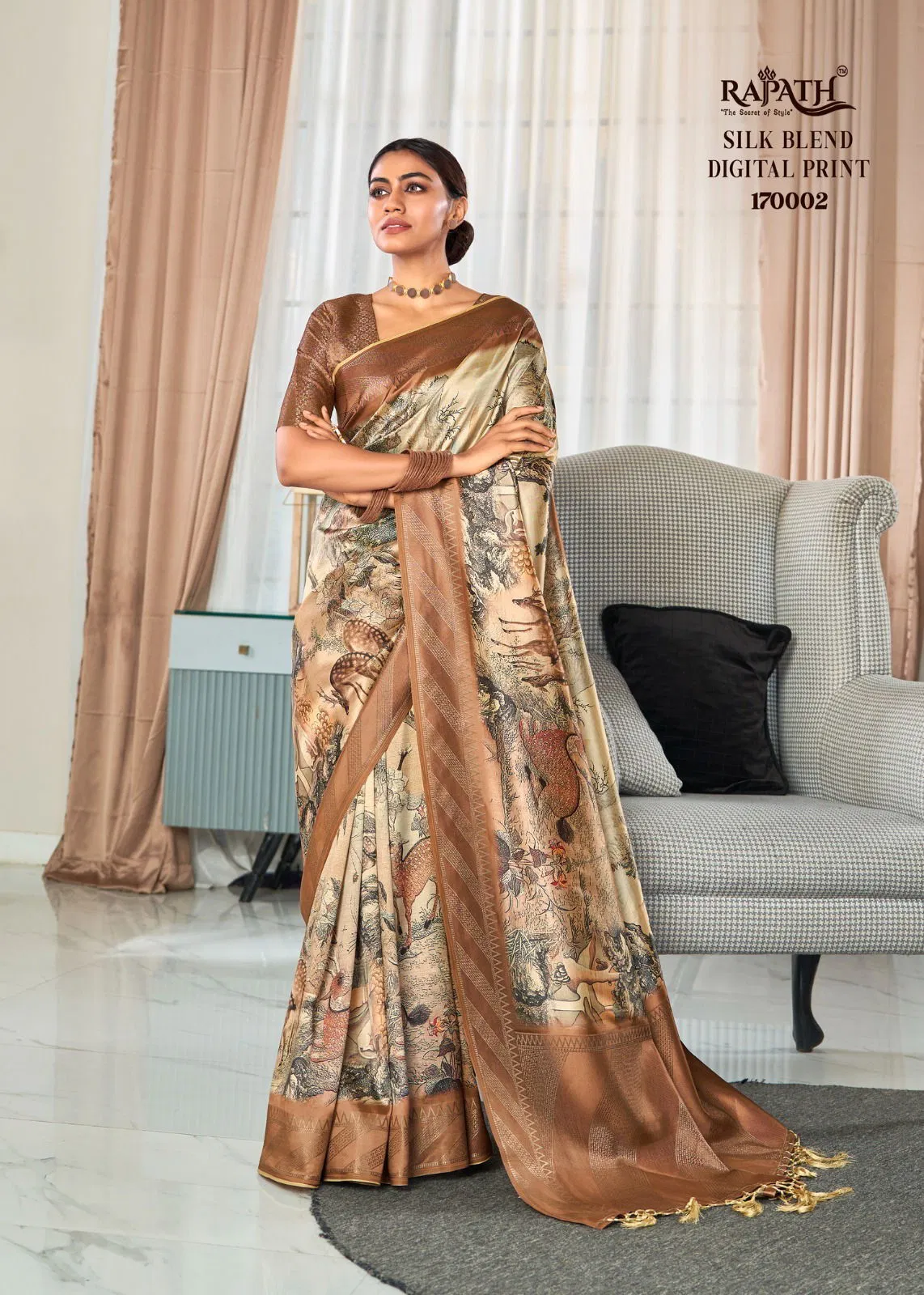 Rajpath Handloom by Mann Mohini  Silk Wedding Wear Saree